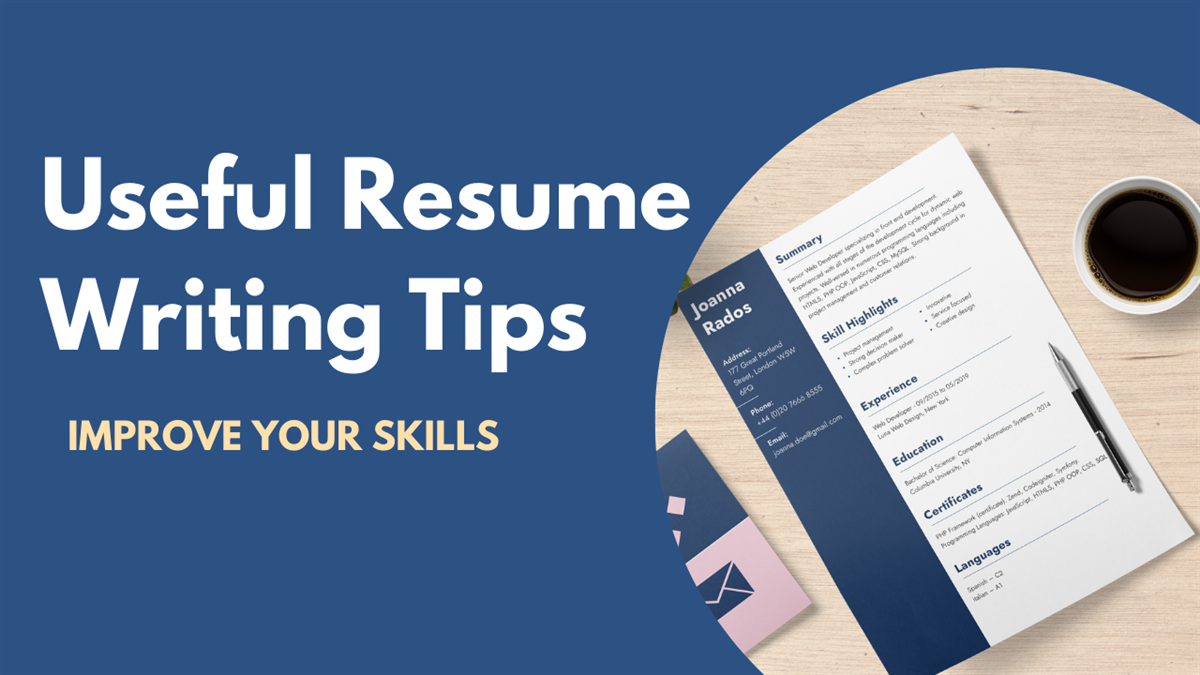 How to make a Resume / CV