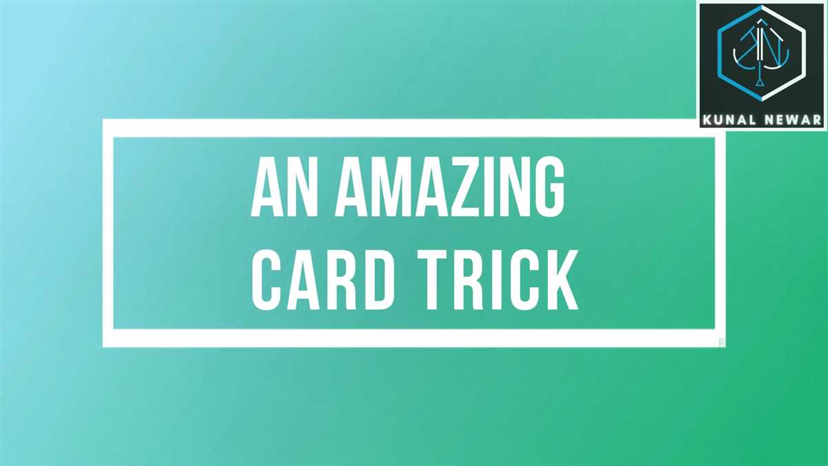 Learn a Card Trick