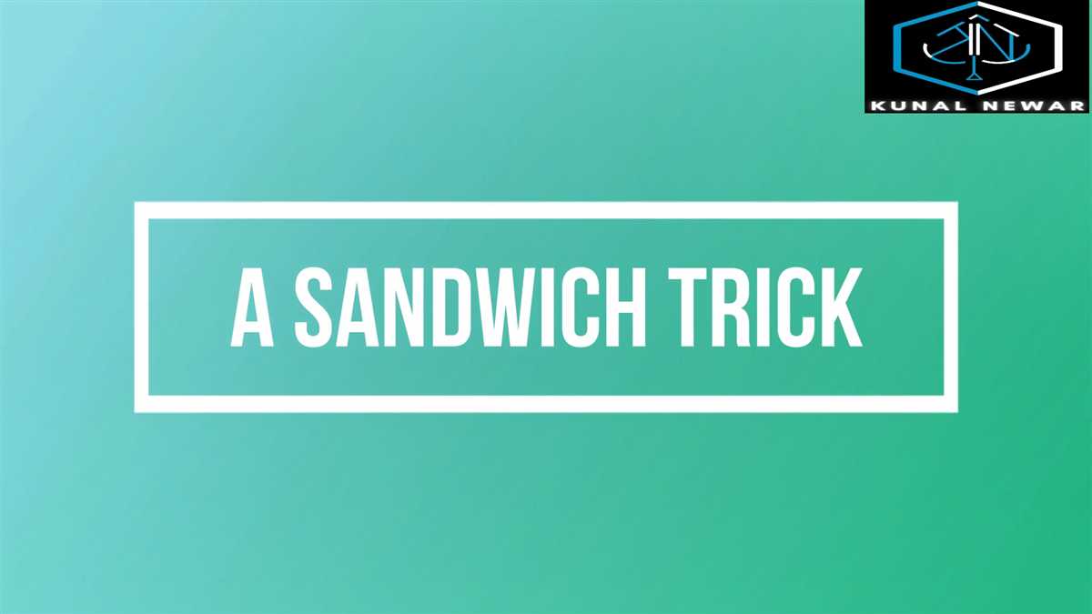 The Sandwich Card Trick